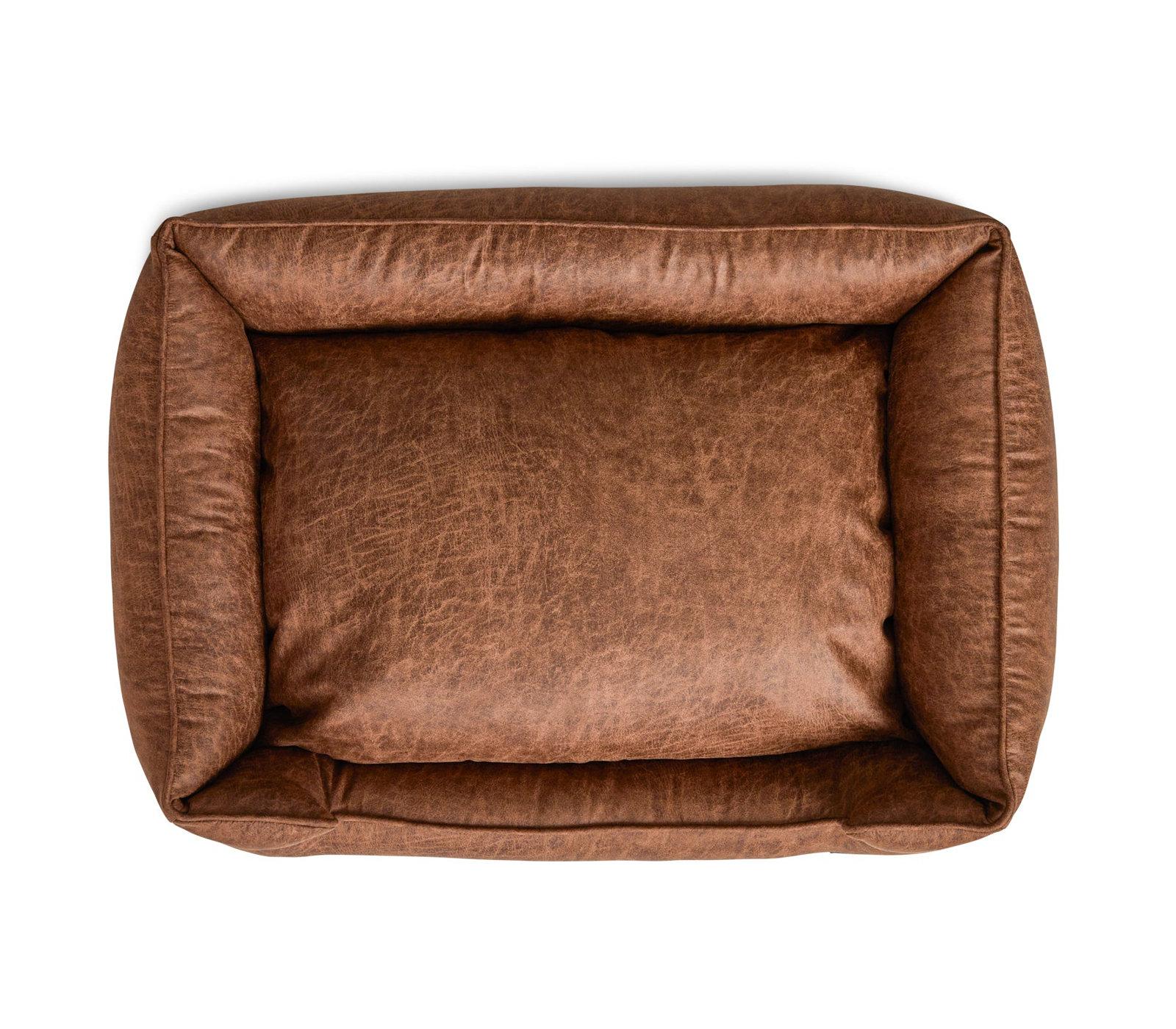 Coil Faux Leather Pet Bed, Large (39" W x 32" D x 10" H)