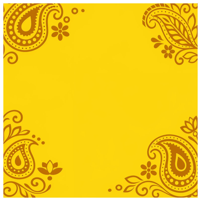 Couvre-lit matelassé à motif floral cachemire jaune toutes tailles, Full / Double