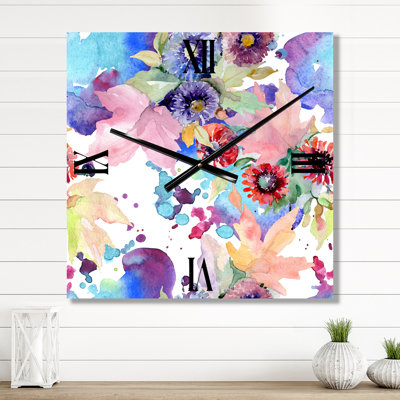 Metal Wall Clock