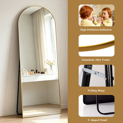Arch Freestanding Full Length Mirror