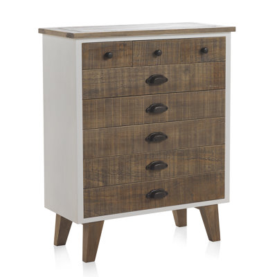 Wooden 8 Drawer Chest of Drawers