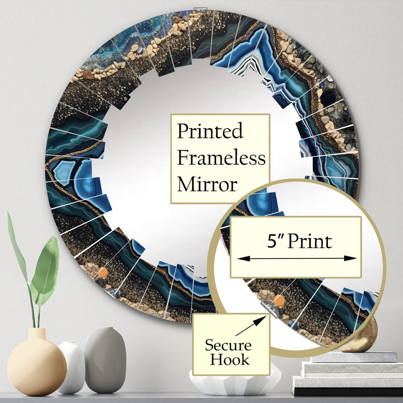 Miroir mural Lacaille, 24 po x 24 po