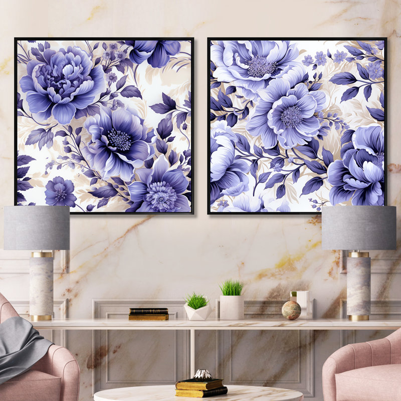 Coastal Victorian Tranquility, Cadre flottant noir, H 16 po x l 33 po