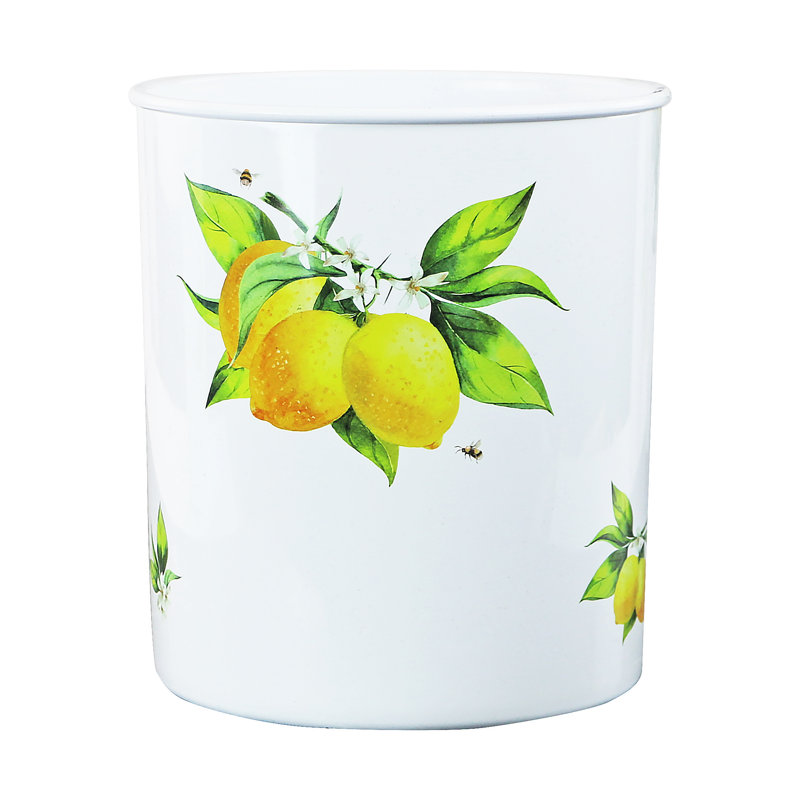 Pot à ustensiles Fresh, H 7,25 po x l 6,6 po x P 6,6 po
