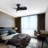 23" 3-blade Modern Flush Mount Ceiling Fan With Remote Control And Light Kit Included-2134460520