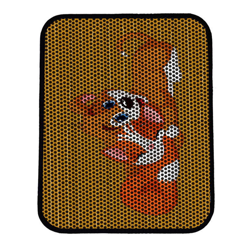 Tapis pour litière de qualité supérieure, 18 po x 24 po | 50% PVC / 50% polyester, lavable à la machine et passer l'aspirateur | Conception durable et facile à nettoyer pour les propriétaires d'animaux de compagnie | Protégez vos planchers des dégâts de la litière