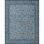 Alpenrose Hand-Tufted Wool Loop Pile Indoor Rug Traditional Bordered Blue 