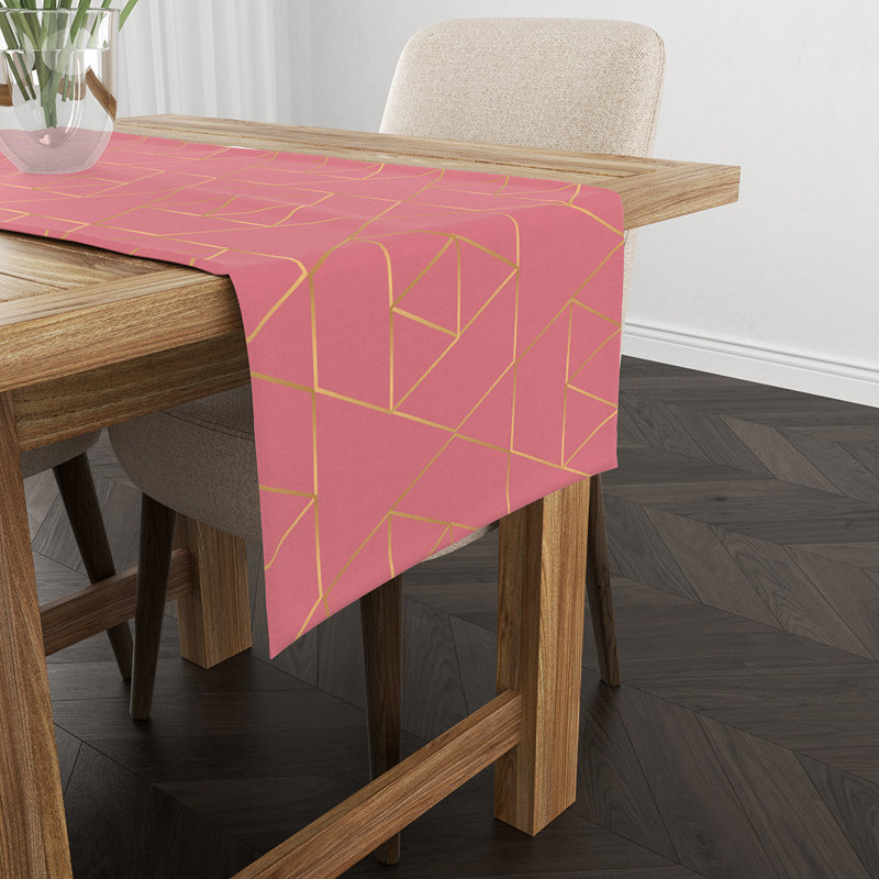 Chemin de table Dade, Rose
