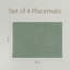 Over&Back 100% Linen Woven Placemats, Set of 4-101293249