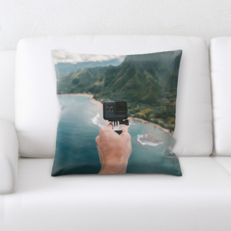 Coussin décoratif Go Pro