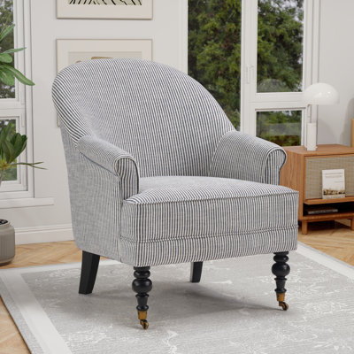 Solid Wood Accent Chair
