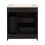 Ensemble de meuble-lavabo classique 30 po, à fixation au sol, avec trois tiroirs, dont un à double couche-111123638