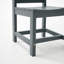 Chaises d'extérieur grises sans accoudoirs - Matériau PEHD - ensemble de 2-2096445583