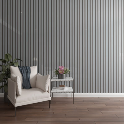 Adjustable Acrylic Slat Wall Panel Kit