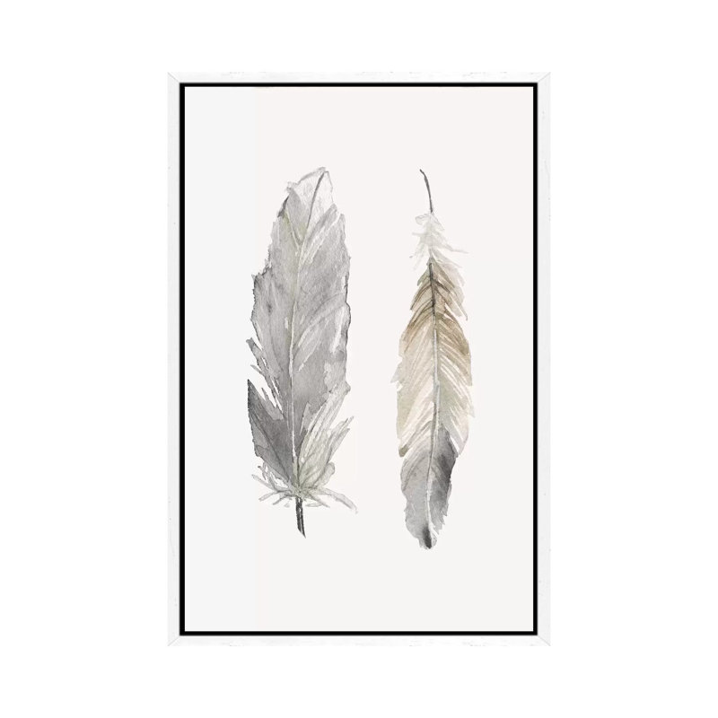 Flight Of Fancy I by Carol Robinson - Print on Canvas, 66.04 cm H x 45.72 cm W, White Framed