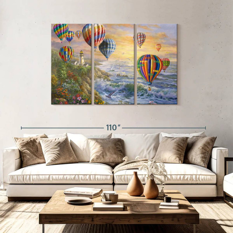 Mehar The Summer Glow, 48" H x 74" W