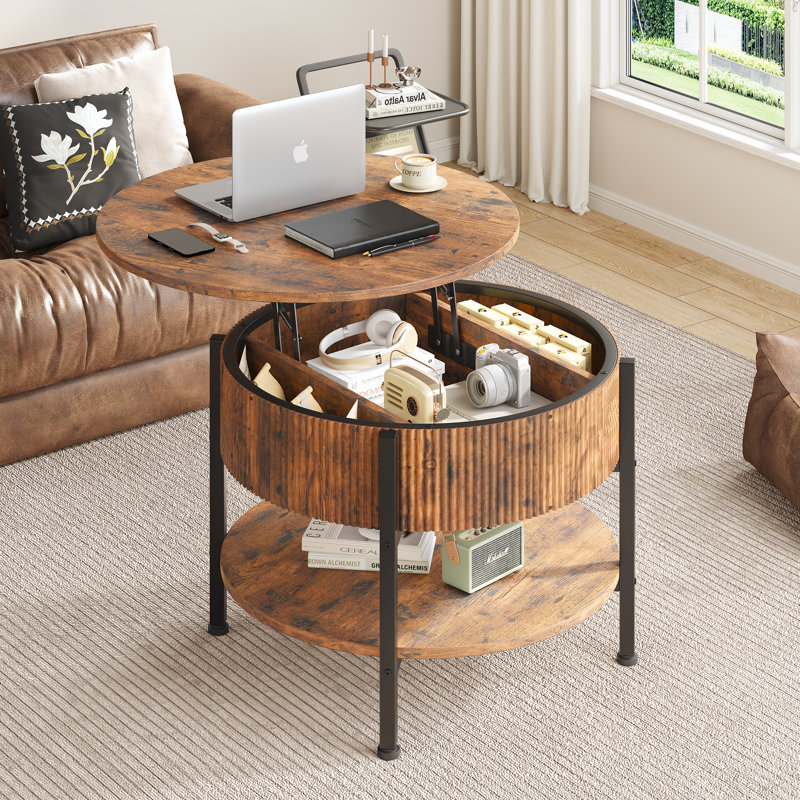 Modern coffee table, Brun