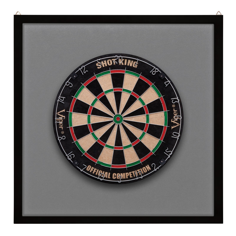 Panneau de jeu de fléchettes Viper gris, Gris