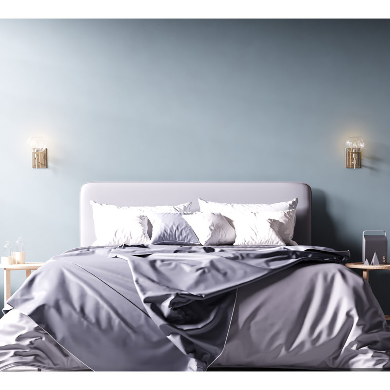 Lomawai Aluminum Armed Sconce, Alturas Gold