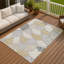 Tapis floral intérieur / extérieur lavable à la machine Jozwiak ACN2384-658247010