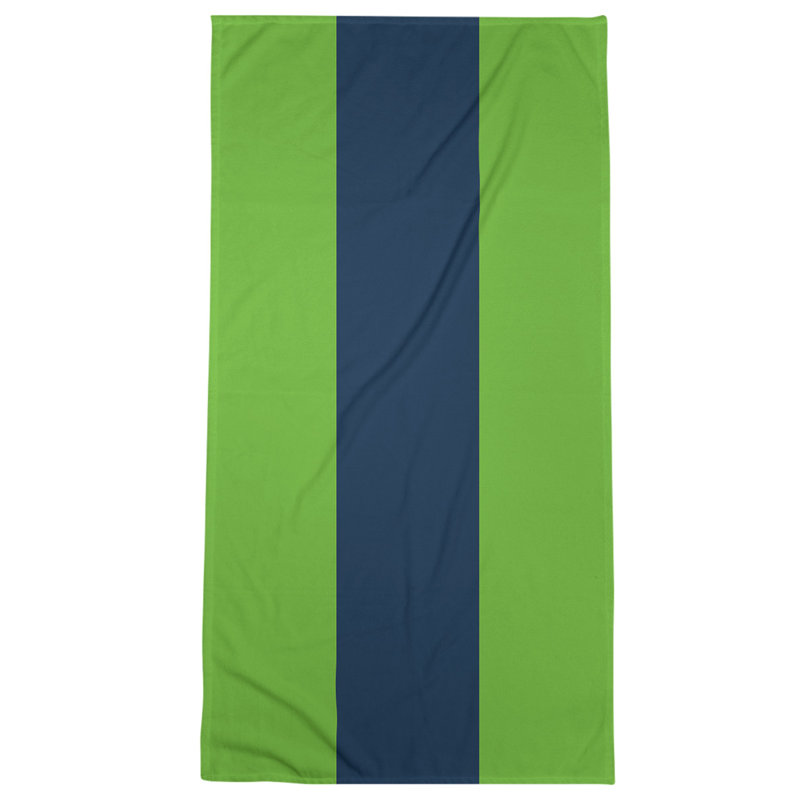 Bath Towel, Green/Blue