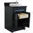 25'' Single Bathroom Vanity with Granite Top-13590652
