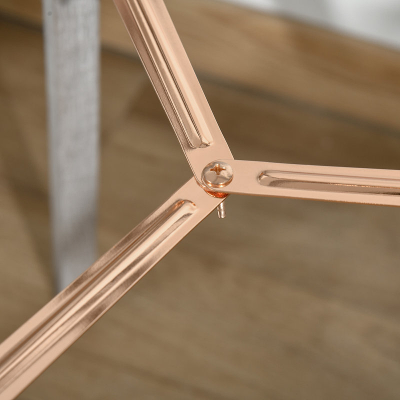 Sipple 100cm Gold/Grey Tripod Floor Lamp