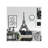 Cityscape And Architecture Non-Wall Damaging Wall Decal