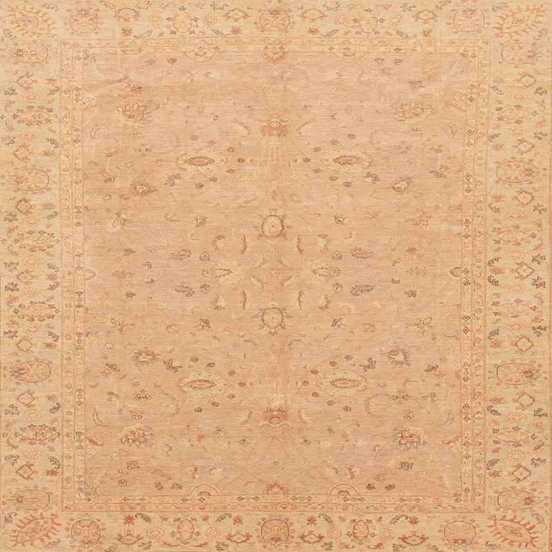 Abstract Indoor Rug, Square 3'