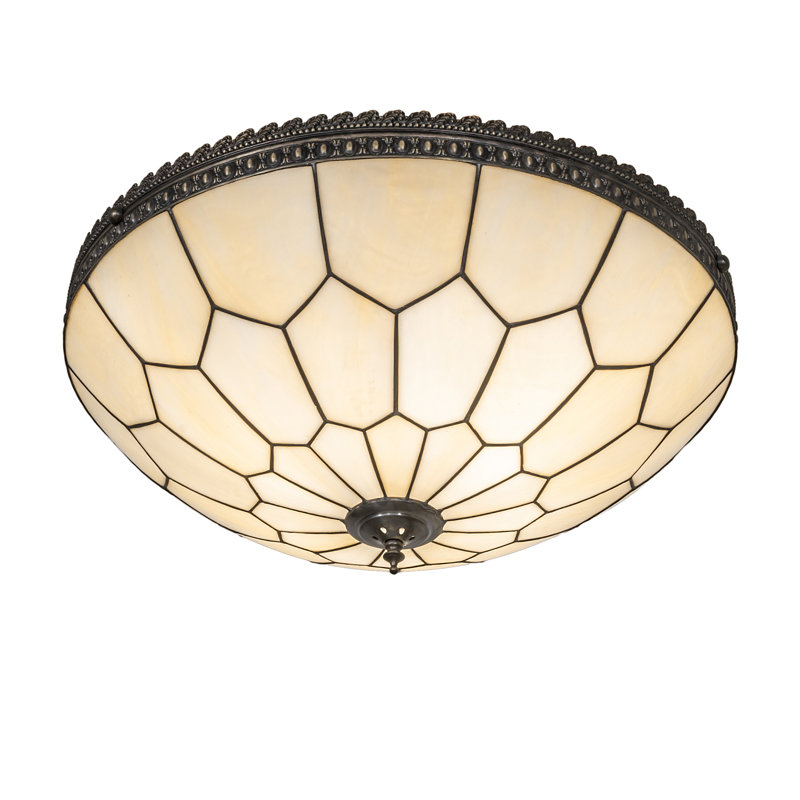 3 - Light Semi Flush Mount