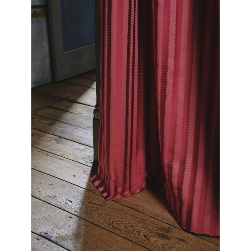 Giles Deacon Regency Aperigon Fabric, Carmine/Raspberry
