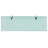 vidaXL Wall Shelf Floating Display Shelf with Clip Brackets Tempered Glass-957272067-957272124