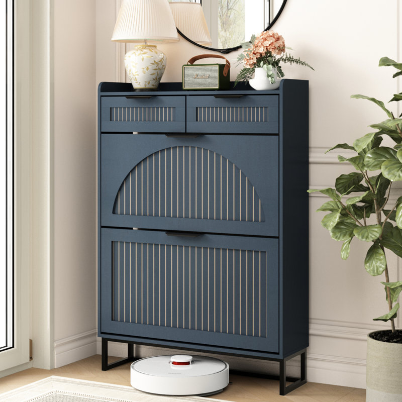 Shoe Cabinet, Navy