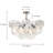Glass Semi Flush Mount
