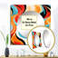 Tribal Camo Fusion - grand miroir carré moderne pour décoration murale-100991529