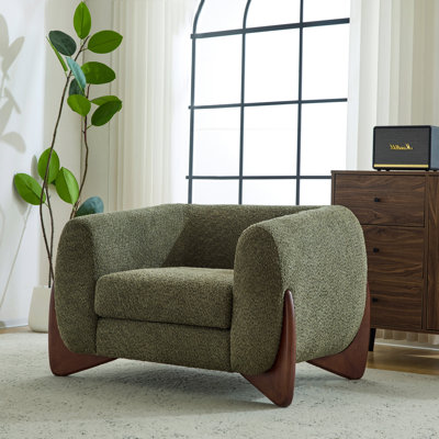 Rhudine Boucle Upholstered Sofa