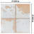 Kings Luxe Heritage 18" x 18" Ceramic Vintage Wall & Floor Tile