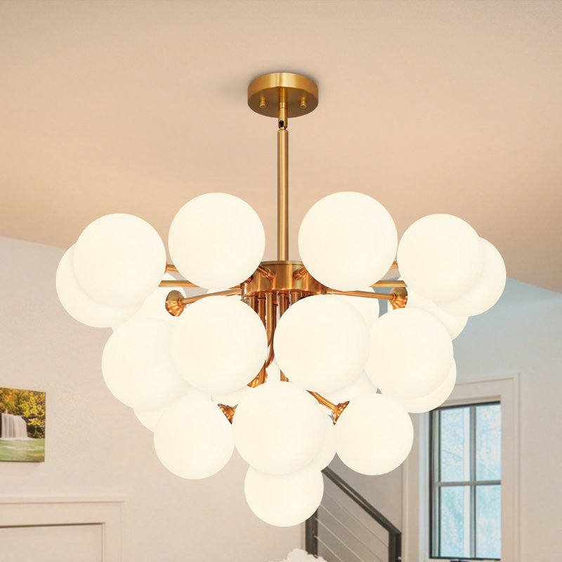 Lustre moderne 23 lumières Spoutnik