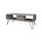 Vassel Coffee Table, Hairpin Legs, Two Shelves