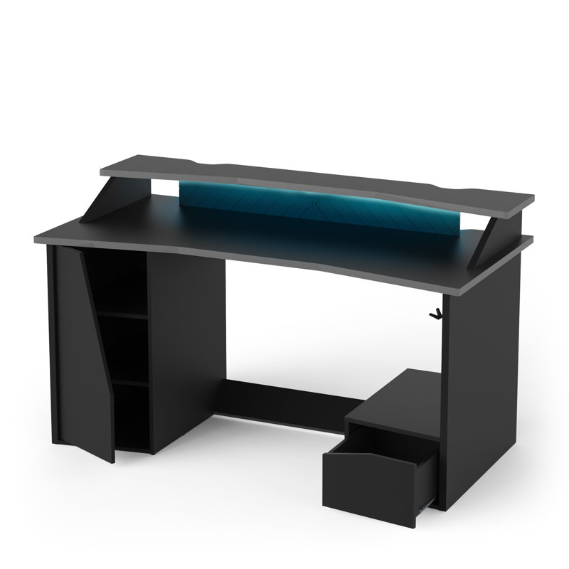 Dausen 160Cm Rectangular Gaming Desk With Storage