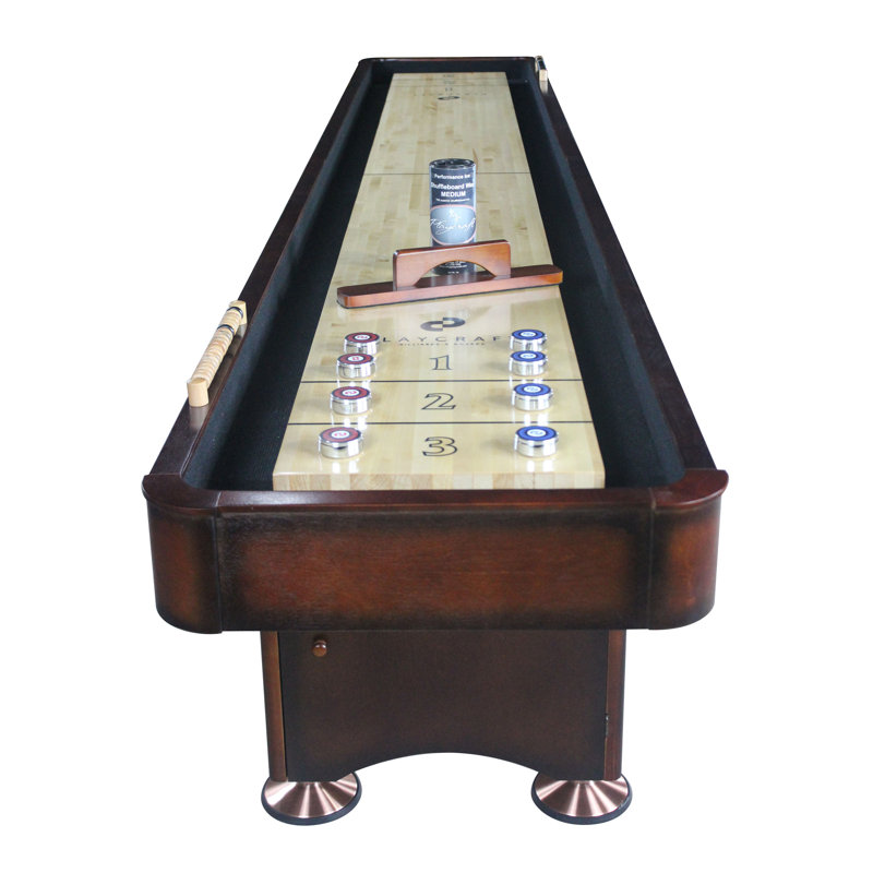 Georgetown Shuffleboard Table, 12', Cherry