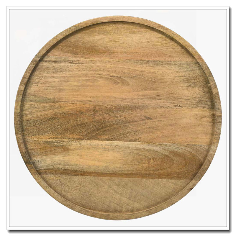 Table d'appoint à piédestal naturel