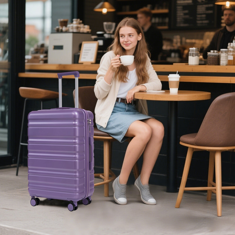 HIFINE TOURIST 20 "/ 24" / 28 "3 pièces / ensemble en valise à roulettes ABS
