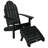 Hinz Outdoor Adirondack Chair With Ottoman-27117476