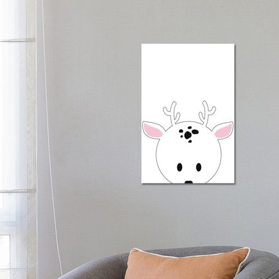Peekaboo I 1 Piece Wrapped Canvas Painting