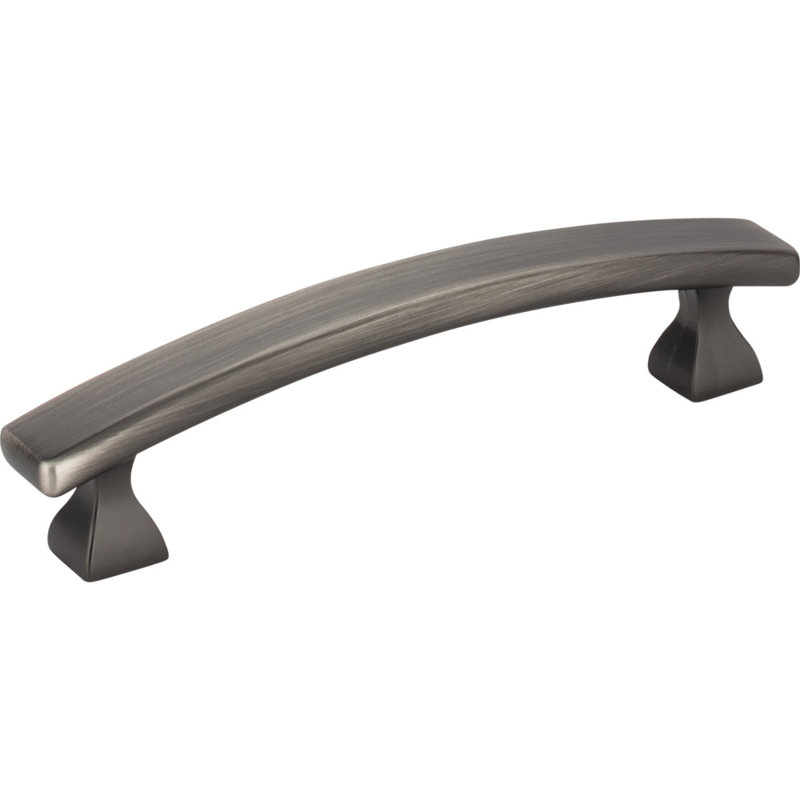 Hadly 3 3/4" Center to Center Arch Pull, Brushed Pewter