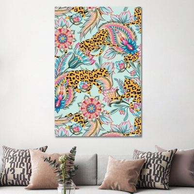 May the Jungle Be with You 1 Piece Wall Art on Canvas