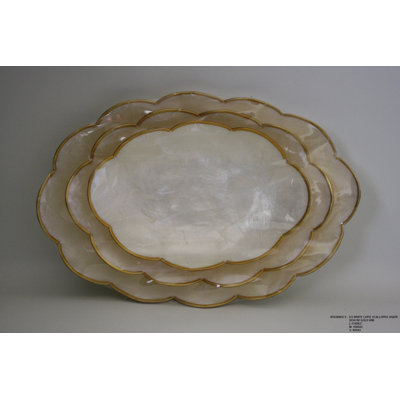 House Of Hampton Sandia Scalloped Dish Set