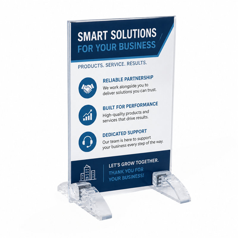 5" x 7" Vertical/Horizontal Dual-Stand, 10-Pack