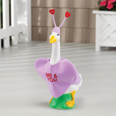 Conversation Heart Baby Goose Outfit